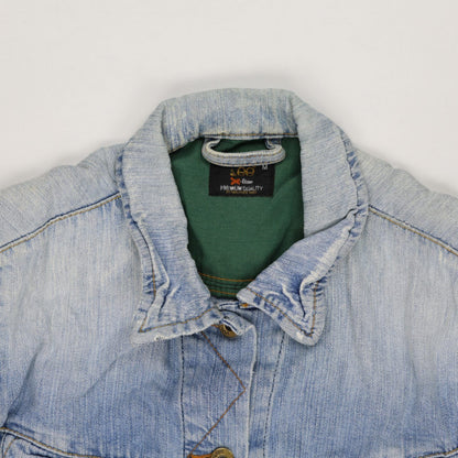 Lee Vintage Light Blue Denim Jacket Unisex Medium Cotton