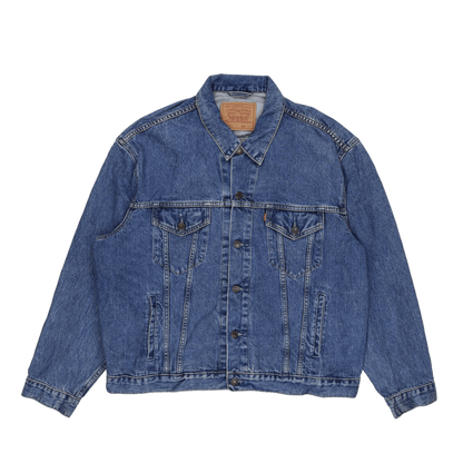 Levi's Vintage Blue Denim Trucker Jacket XXL Cotton