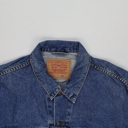 Levi's Vintage Blue Denim Trucker Jacket XXL Cotton
