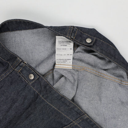 Levi's Engineered Jeans Black Denim Jacket Medium Cotton Denim Vintage