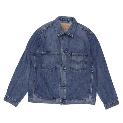 Levi's Vintage 70511 Denim Trucker Jacket Blue Large Cotton