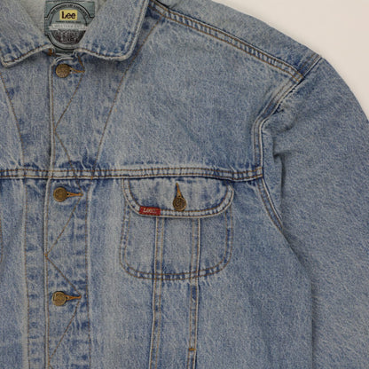 Lee Vintage Light Blue Denim Jacket Men's Large Cotton