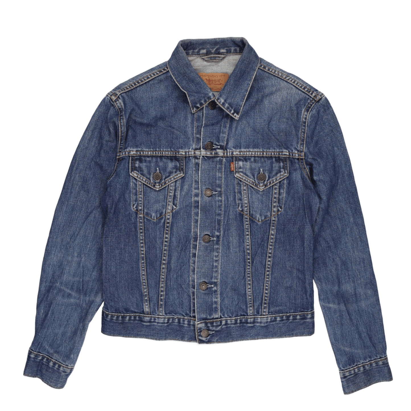Levi's Vintage 1997 Denim Jacket Women's Large Classic Blue Cotton
