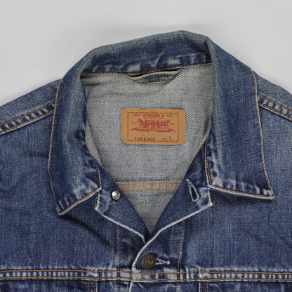 Levi's Vintage 1997 Denim Jacket Women's Large Classic Blue Cotton