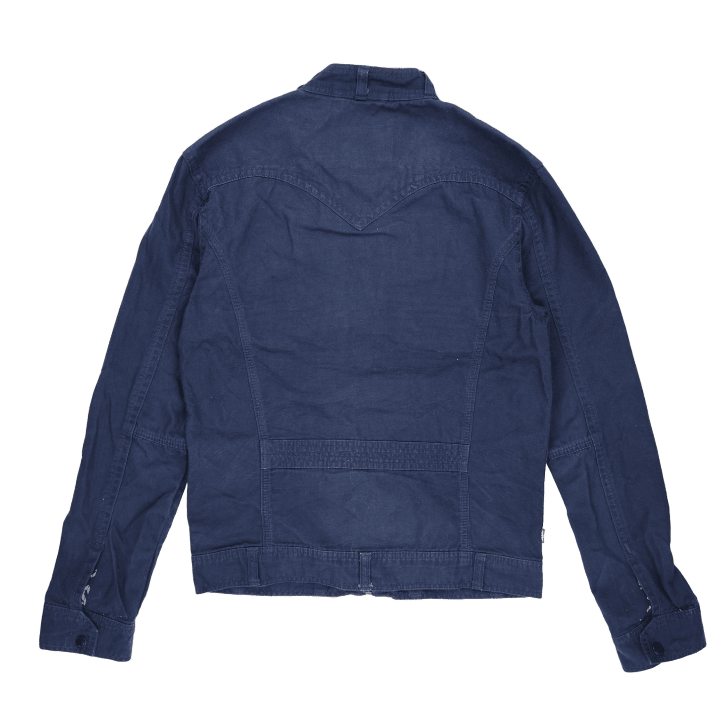 Levi's Men's Navy Utility Jacket Size M Cotton Stand Collar