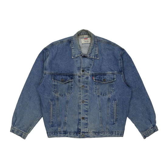Levi's Vintage Stonewash Blue Denim Jacket Men's Large Cotton