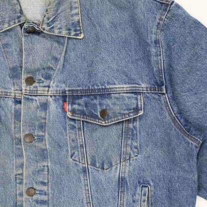 Levi's Vintage Stonewash Blue Denim Jacket Men's Large Cotton