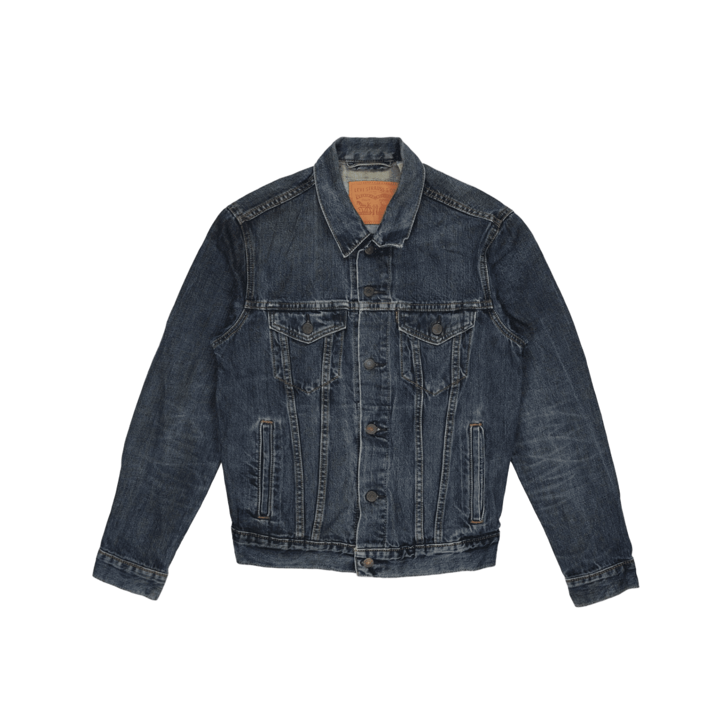Levi's Vintage Denim Trucker Jacket Blue Small Unisex