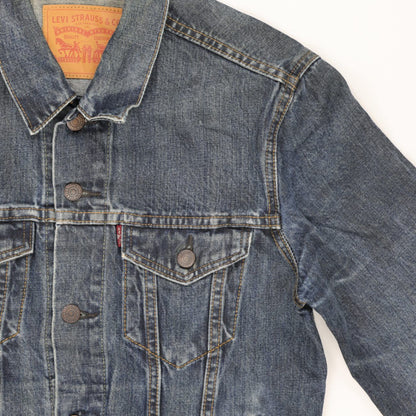 Levi's Vintage Denim Trucker Jacket Blue Small Unisex