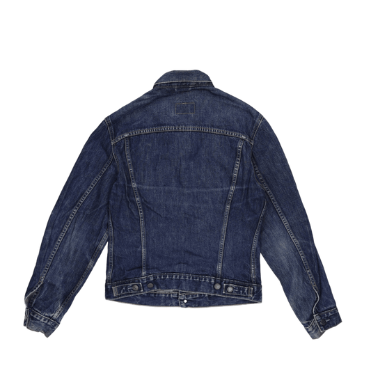 Levi's Vintage Denim Trucker Jacket for Girls Blue Size L 100% Cotton