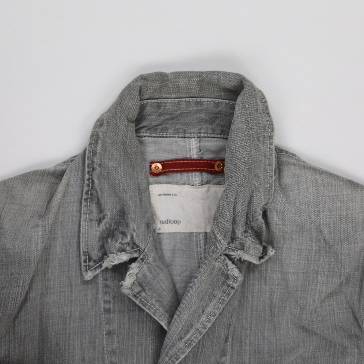 Levi's Redloop Grey Vintage Chore Jacket Men's Medium Cotton