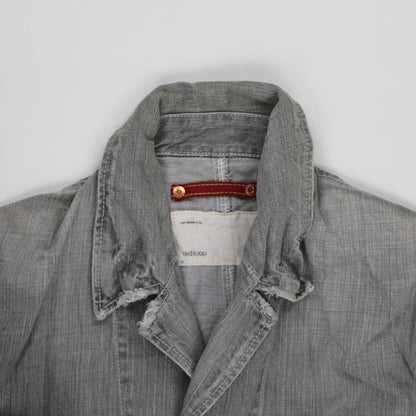 Levi's Redloop Grey Vintage Chore Jacket Men's Medium Cotton