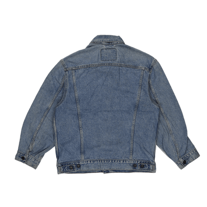 Levi's Vintage Light Blue Denim Trucker Jacket Size Small Cotton