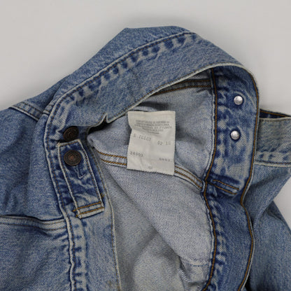 Levi's Vintage Light Blue Denim Trucker Jacket Size Small Cotton