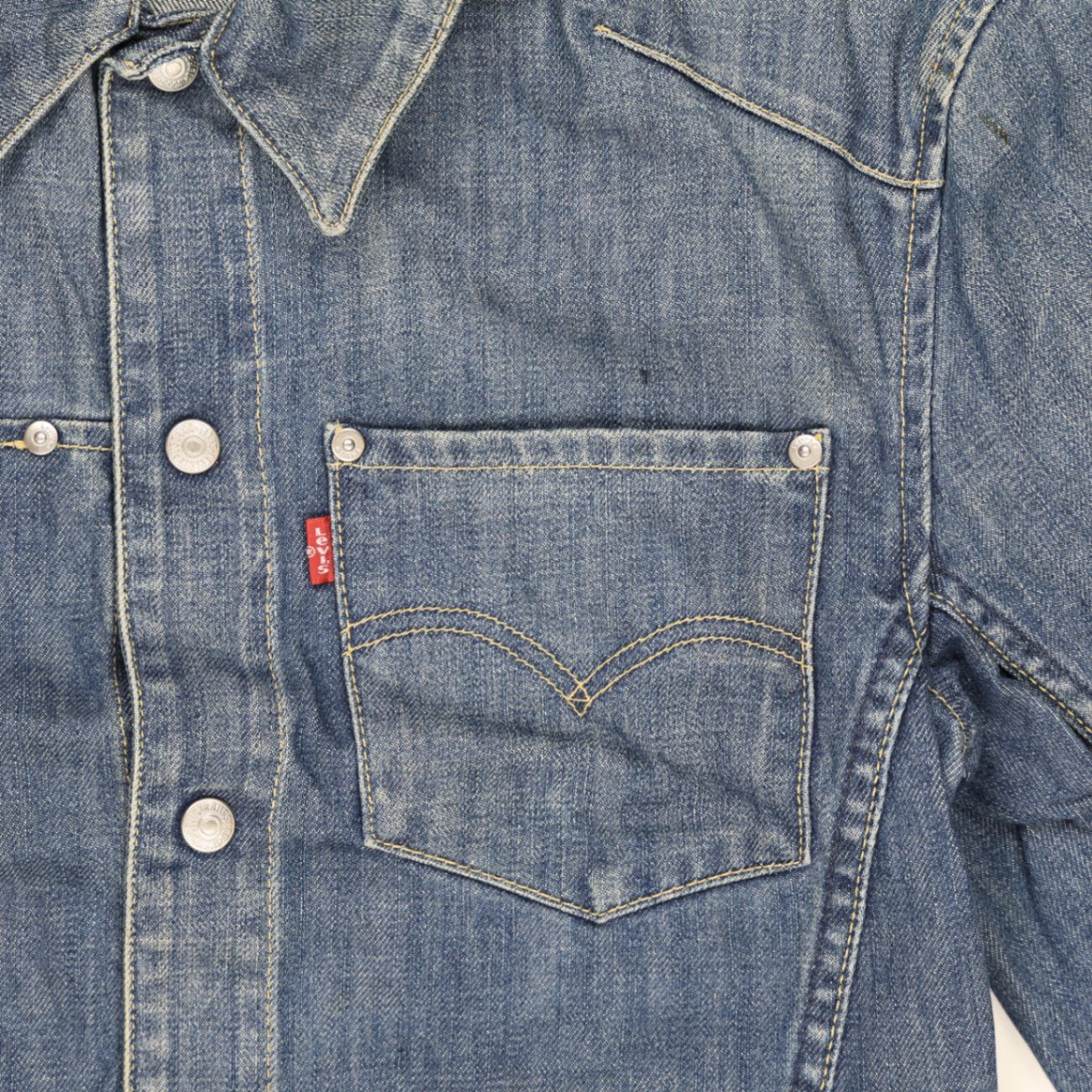 Levi's Engineered Jeans Vintage Denim Jacket Blue Small Cotton
