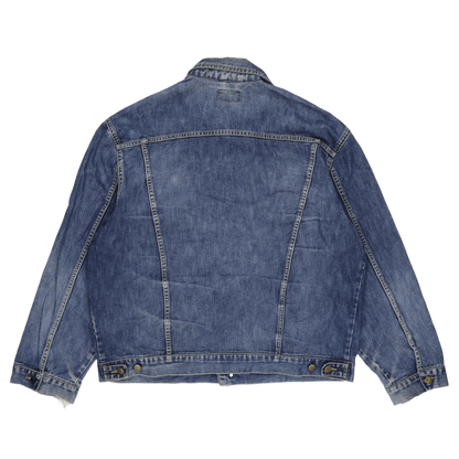 Lee Vintage Denim Jacket Blue XXL 100 Percent Cotton Unisex