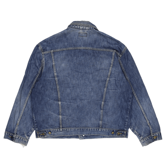 Lee Vintage Denim Jacket Blue XXL 100 Percent Cotton Unisex