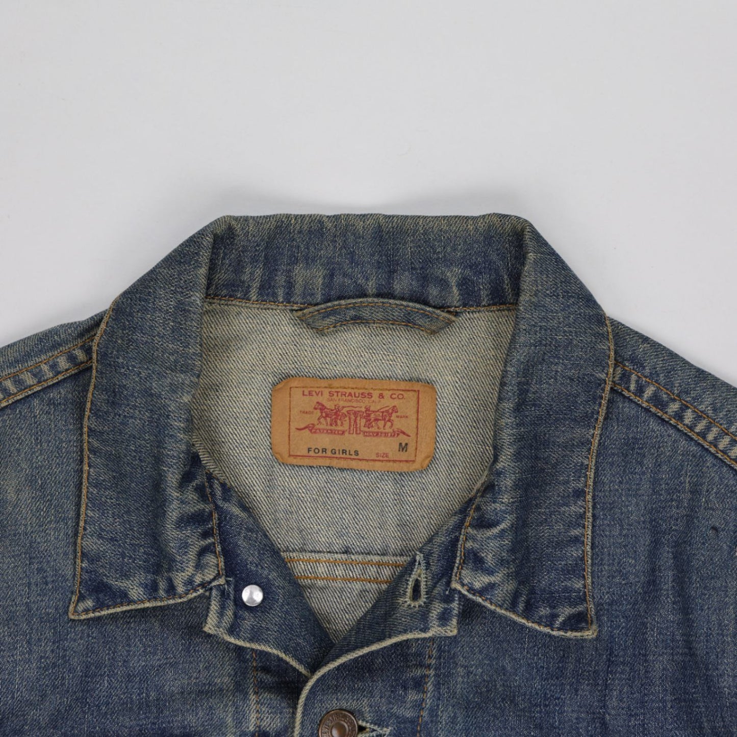 Levi's Vintage Blue Denim Jacket Women's Medium Cotton