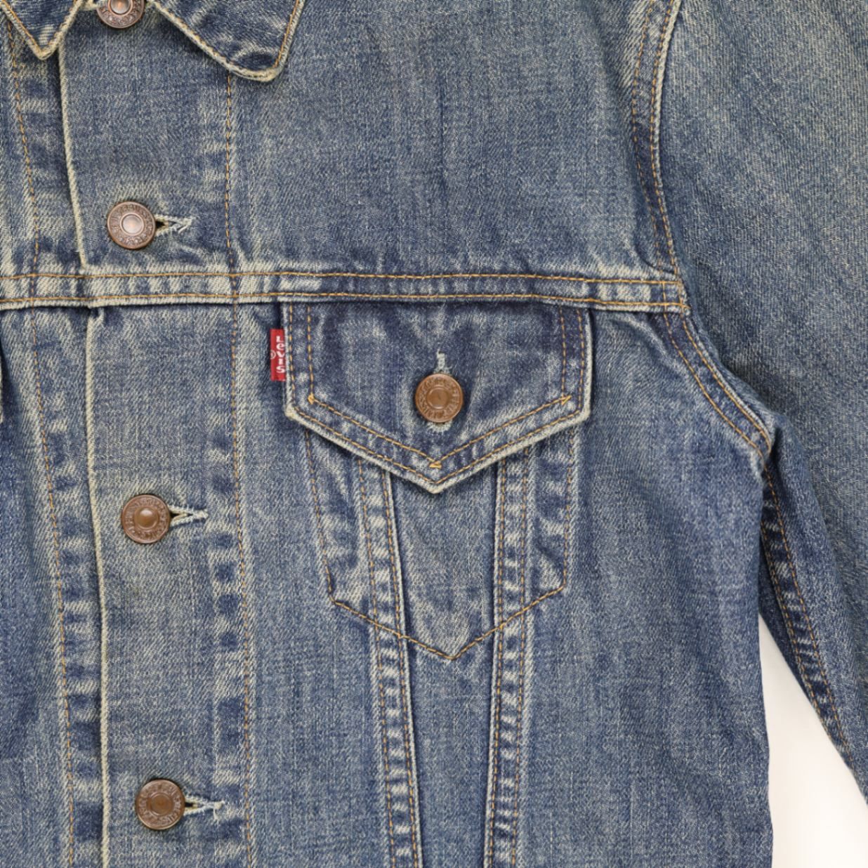Levi's Vintage Blue Denim Jacket Women's Medium Cotton