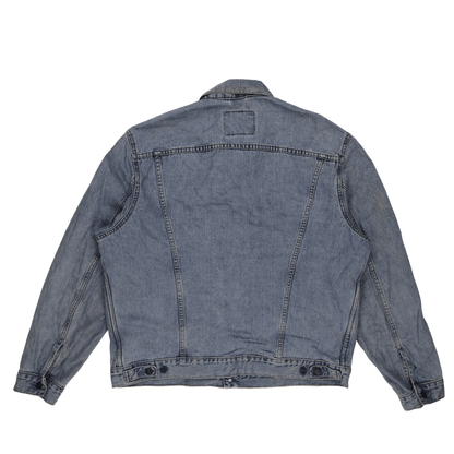 Levi's Vintage XXL 70503 Light Blue Denim Trucker Jacket Cotton