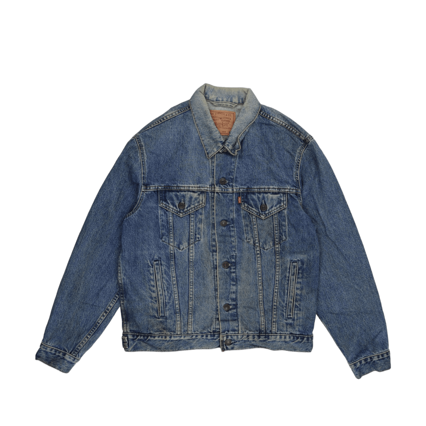 Levi's Vintage Denim Trucker Jacket Blue Medium Cotton