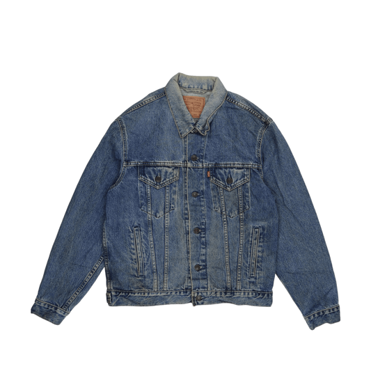 Levi's Vintage Denim Trucker Jacket Blue Medium Cotton