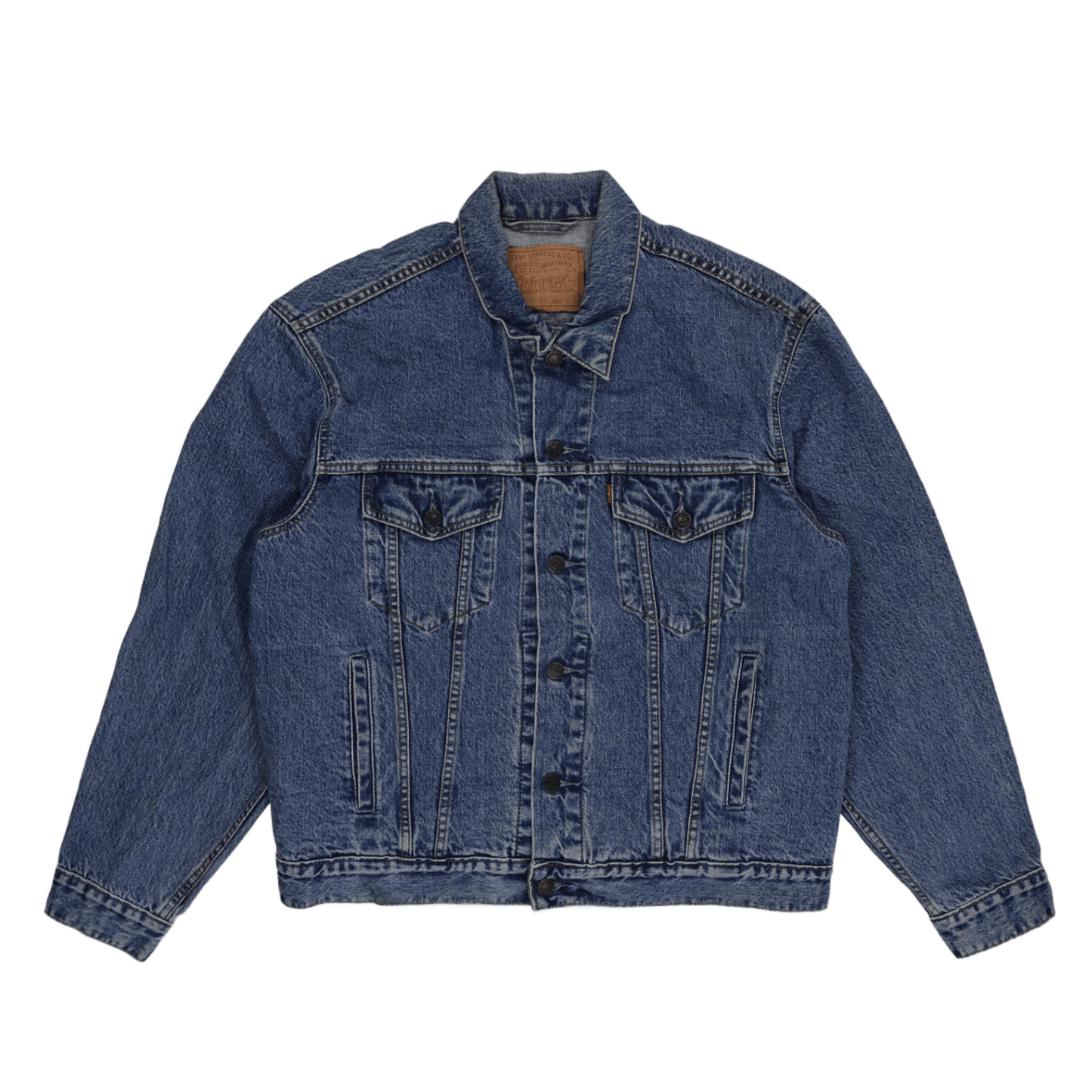 Levi's Vintage 70503-02 Denim Trucker Jacket Blue Large Cotton Unisex