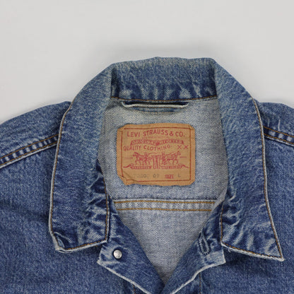 Levi's Vintage 70503-02 Denim Trucker Jacket Blue Large Cotton Unisex