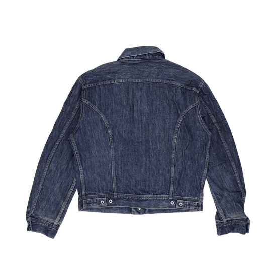 Diesel Vintage Blue Denim Jacket XL 100 Percent Cotton Collared