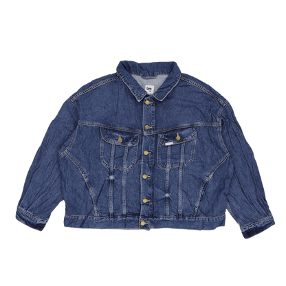 Lee x H&M Vintage Blue Oversized Jacket Large 100% Cotton