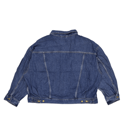 Lee x H&M Vintage Blue Oversized Jacket Large 100% Cotton