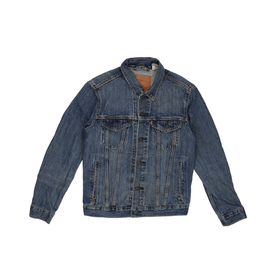 Levi's Strauss & Co Men's Denim Trucker Jacket Blue Small Cotton