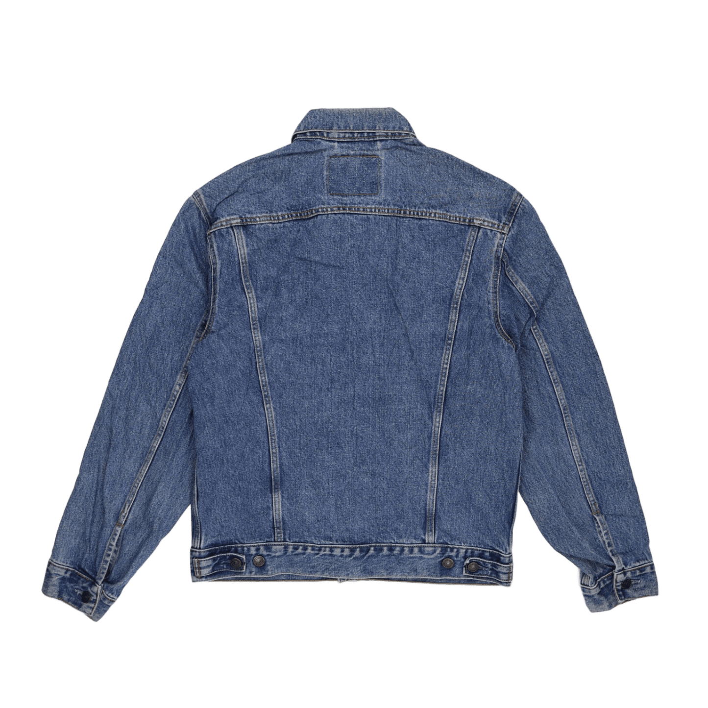 Levi's Vintage Blue Denim Trucker Jacket Size M 100% Cotton
