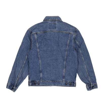 Levi's Vintage Blue Denim Trucker Jacket Size M 100% Cotton