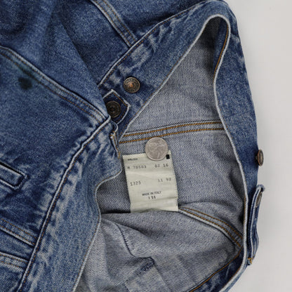 Levi's Vintage Blue Denim Trucker Jacket Size M 100% Cotton