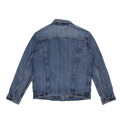 Levi's Vintage Blue Denim Trucker Jacket Size Large Cotton