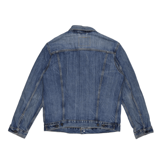 Levi's Vintage Blue Denim Trucker Jacket Size Large Cotton