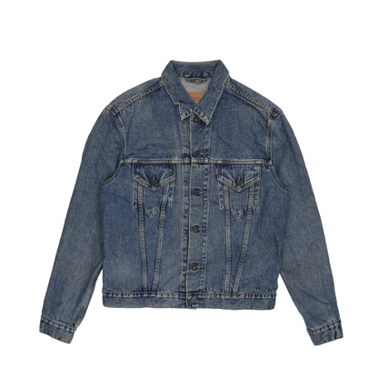 Levi's Vintage 70500 Blue Denim Trucker Jacket XL Cotton Mens