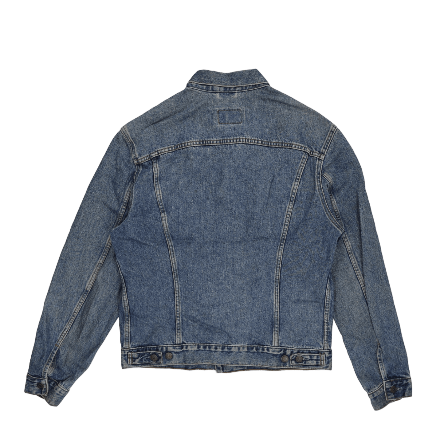 Levi's Vintage 70500 Blue Denim Trucker Jacket XL Cotton Mens