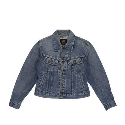 Lee Vintage Denim Jacket Blue Medium 100 Percent Cotton Unisex