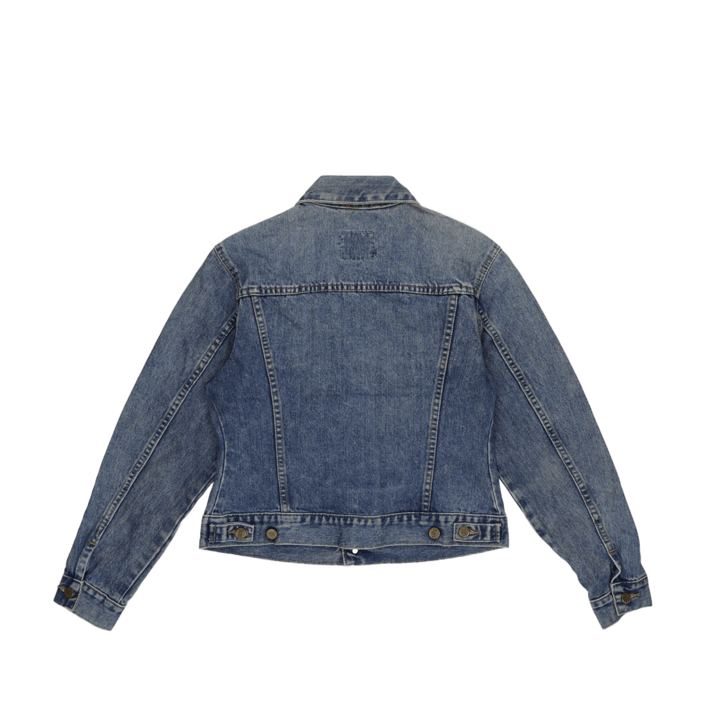 Lee Vintage Denim Jacket Blue Medium 100 Percent Cotton Unisex