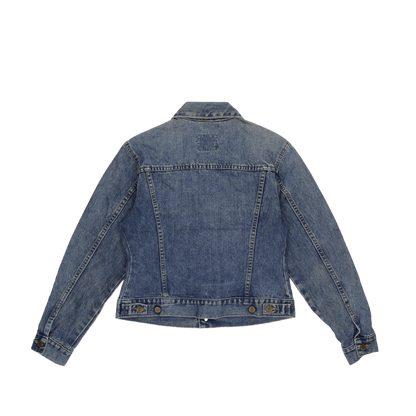 Lee Vintage Denim Jacket Blue Medium 100 Percent Cotton Unisex