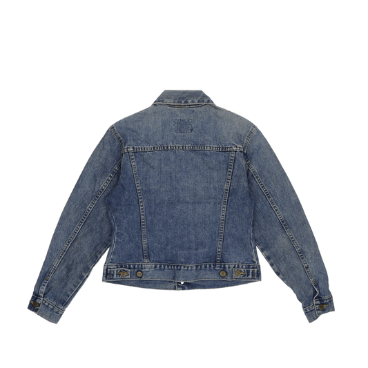 Lee Vintage Denim Jacket Blue Medium 100 Percent Cotton Unisex