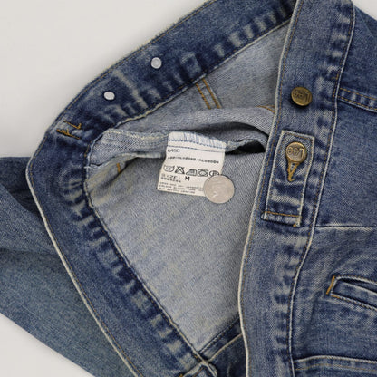 Lee Vintage Denim Jacket Blue Medium 100 Percent Cotton Unisex