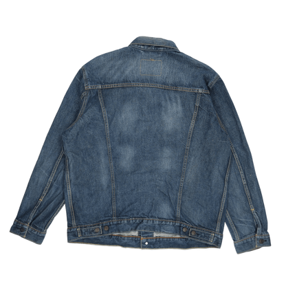 Levi's Vintage Denim Trucker Jacket Blue XXL 100% Cotton