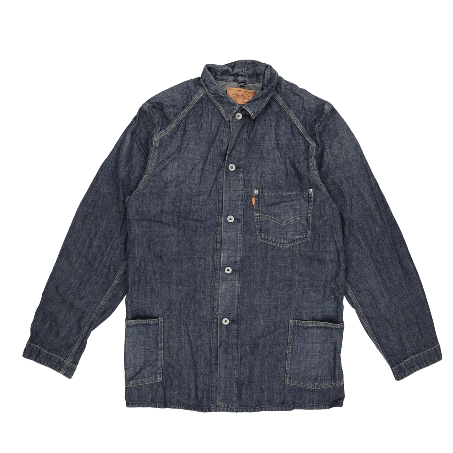 Levi's 70740 Vintage Denim Chore Jacket Blue Large Cotton