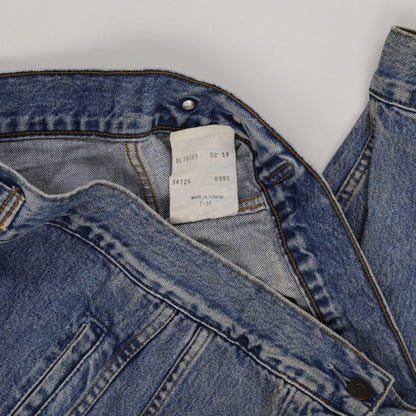 Levi's Vintage Denim Trucker Jacket Blue XL Cotton