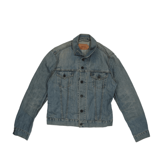 Levi's 70590 Vintage Light Blue Denim Trucker Jacket Men Size M 100 Percent Cotton