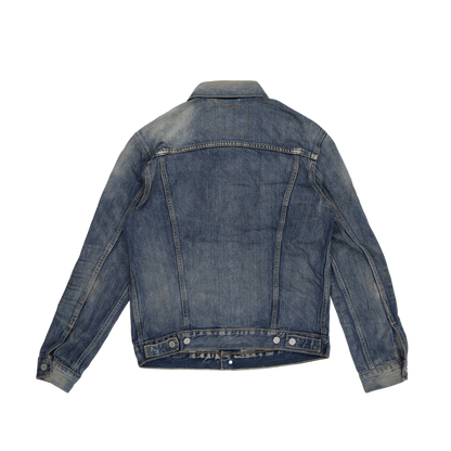 Levi's Denim Trucker Jacket Blue Medium 100 Percent Cotton Vintage