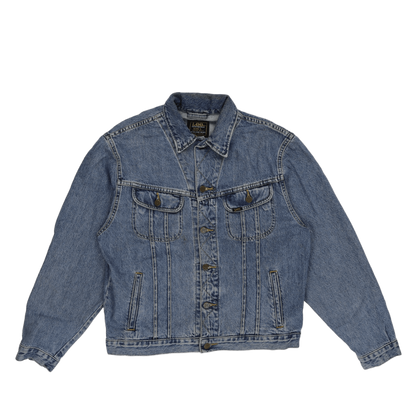 Lee Vintage Denim Jacket Blue Large Cotton Denim